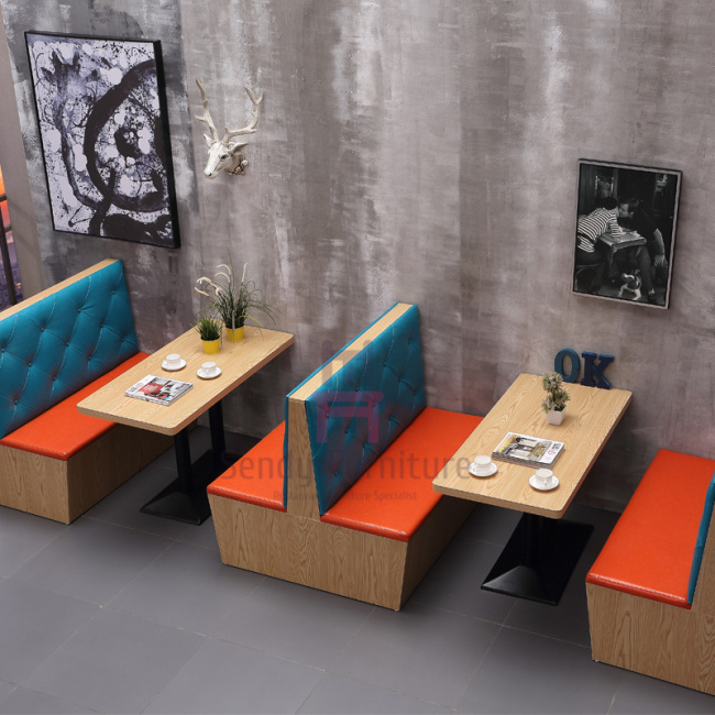 Asiento comercial doble de la cabina de los alimentos de preparación