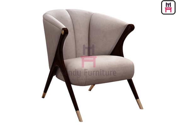 comprar Uso sólido cruzado del hotel de Ash Wood Frame Chair H84cm con los apoyabrazos online manufacture
