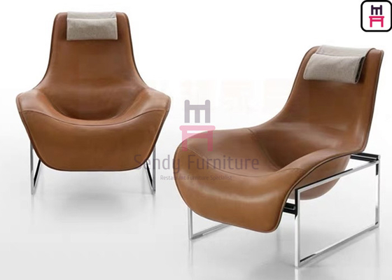 comprar Fibra de vidrio del salón del cuero del marco que cena la base en forma de disco rotatoria del acero inoxidable de la silla online manufacture
