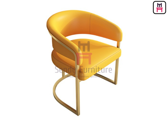 comprar Butaca de acero inoxidable cepillada del oro para el restaurante y el hotel online manufacture