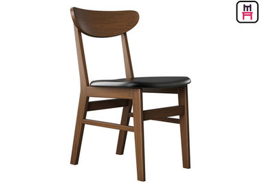 comprar Madera trasera curvada clásica que cena sillas con muebles interiores comerciales de los asientos de cuero online manufacture