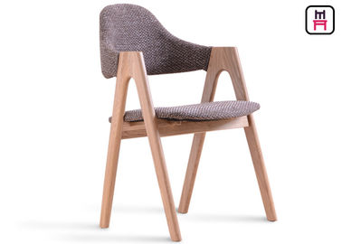 comprar Sillas fuertes clásicas del restaurante de madera sólida con los asientos de cuero de la tela online manufacture