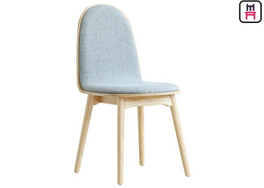 comprar Las sillas de cena de madera de espalda de la tela nórdica colorearon los muebles comerciales interiores online manufacture