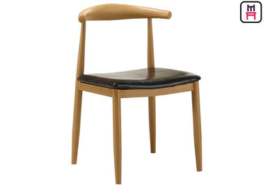 comprar Sillas de madera de la cocina del metal del grano del café con los amortiguadores/W47 sin brazo * D45 * H78 cm online manufacture