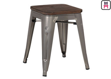comprar Taburete de bar de encargo del estilo de Tolix del color, silla Seat de madera de Tolix de la cafetería online manufacture