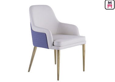 comprar Sillas de los muebles del hotel de la barra de las piernas del acero inoxidable del brazo con los asientos de cuero de lujo online manufacture