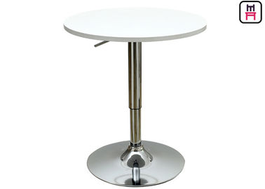 comprar La barra blanca/gris del restaurante del top del MDF presenta altura ajustable con forma cuadrada/redonda online manufacture