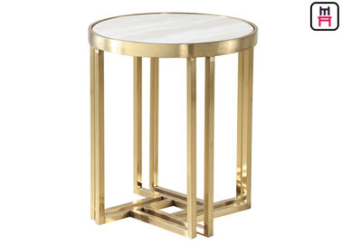 comprar D50 * muebles modernos del hotel de la mesa de centro superior de mármol del acero inoxidable de H55 cm online manufacture