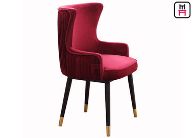 comprar Sillas de madera de oro de lujo del restaurante con el color por encargo del amortiguador para el hotel online manufacture