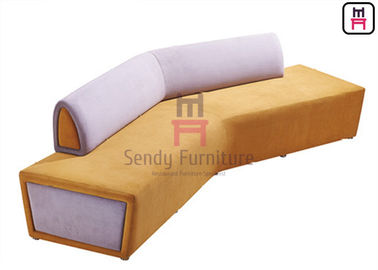 comprar Asiento tapizado moderno bicolor del banco de la cabina, asiento comercial del sofá de la cabina online manufacture