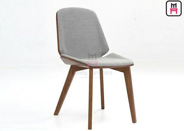 comprar Las sillas de madera del restaurante del estilo nórdico con curvado cortejan detrás el cuero Seater online manufacture