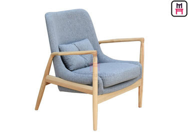 comprar Tipo moderno nórdico 66 * 69 * 84 cm del restaurante de madera de roble de la silla azul del sofá online manufacture