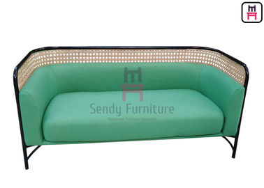 comprar El verde tapizó el asiento comercial del Banquette con el marco de madera/SS de la rota online manufacture