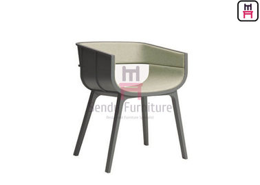 comprar Cuero tapizado sillas de madera arqueado moderno del restaurante de Bentwood con los apoyabrazos online manufacture