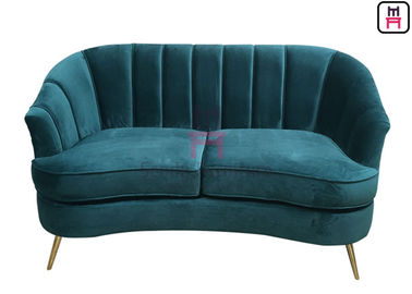 comprar cabina tapizada marco de encargo del restaurante de madera del terciopelo del asiento de la cabina de la forma del arco de la longitud del 160cm online manufacture