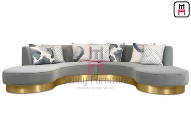 comprar Asiento comercial de la cabina de la forma sin fin del arco, sofá de la tela de tapicería con la base de los SS online manufacture