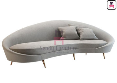comprar Terciopelo tapizado de encargo de Seater de la cabina 4 del restaurante arqueado con las almohadas online manufacture