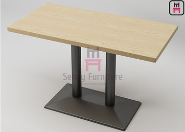 comprar madera contrachapada de 4 personas/6 personas/mesa de comedor impermeable de la lamina para el uso del restaurante online manufacture