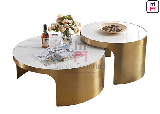 comprar Alrededor de la mesa de centro de acero inoxidable 0.6cbm de los 60cm los 70cm online manufacture