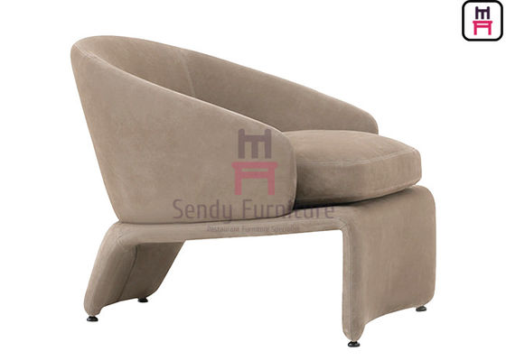 comprar Los pies de cobre amarillo 0.8cbm de la madera contrachapada de la tela tapizaron a Sofa Chair online manufacture