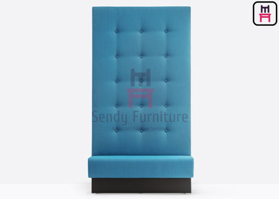 comprar la alta parte posterior de los 5ft empenachó el asiento tapizado de la cabina del restaurante online manufacture