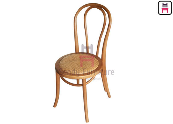 comprar Madera sólida sin brazo de la espalda abierta que cena la silla con Canework Seat online manufacture
