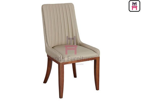 comprar el restaurante de madera de cuero copetudo de la anchura de los 50cm preside la alta parte posterior 0.4cbm online manufacture