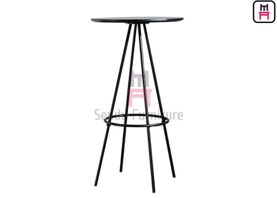 comprar tabla del MDF de la forma redonda de los 2ft alta con el reposapiés para el uso restaruant y de la barra online manufacture