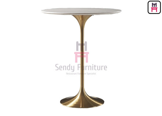 comprar Altura 0.2cbm de las tablas de la altura de la barra del restaurante del MDF de H105cm alrededor de Tulip Table online manufacture