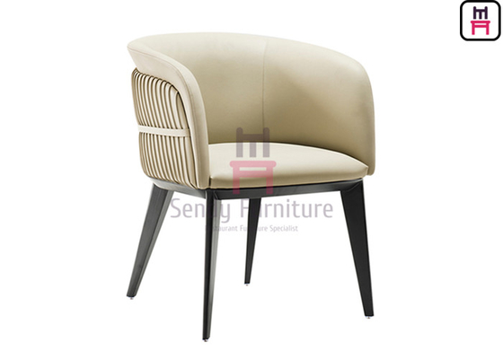 comprar El restaurante de madera de cuero empenachado preside la tapicería rellenada H77cm online manufacture