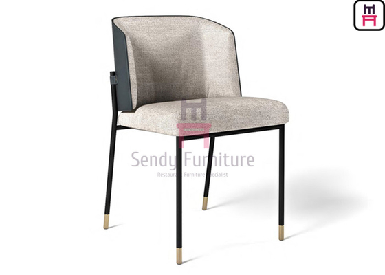 comprar El restaurante tubular del metal preside el ODM de H78cm tapizó la silla de cena sin brazo online manufacture