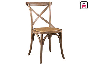 El acontecimiento de la boda que el restaurante de madera romántico preside la rota de la silla de la parte posterior de X asienta/estilo francés