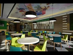 Sillas de cuero negras de madera sin brazo de la cocina, sillas de madera ligeras elegantes del comedor