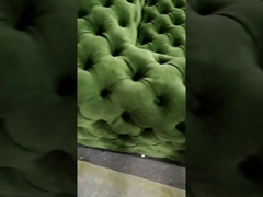 Chester Leather Tufted Restaurant Sofa fijó el uso del pasillo del hotel de cinco estrellas